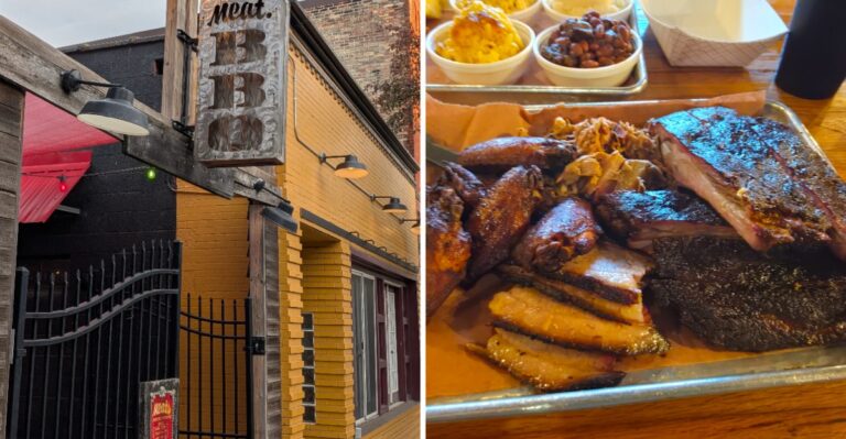 Taste The Slow-Smoked Brisket Drawing Crowds To This Old West-Style Lansing, Michigan Joint Featured On Diners, Drive-Ins And Dives