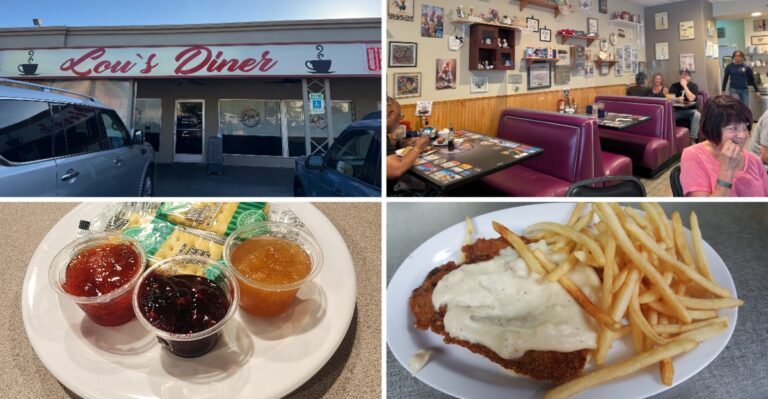 Arrive Hungry At Lou’s Diner, A Long-Running Las Vegas, Nevada Fixture Serving Down-Home Country Fried Steak And Homemade Jams