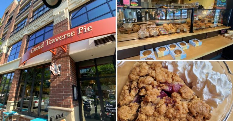 Traverse City’s Cherry Pie Shop Bakes Hundreds Of Slices Locals Grab By The Box