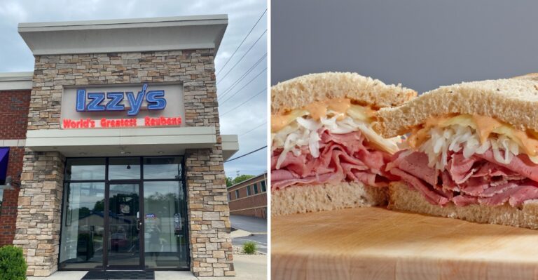 Free Pickles Hit Your Table Before The Piled-High Reubens At This Ohio Deli