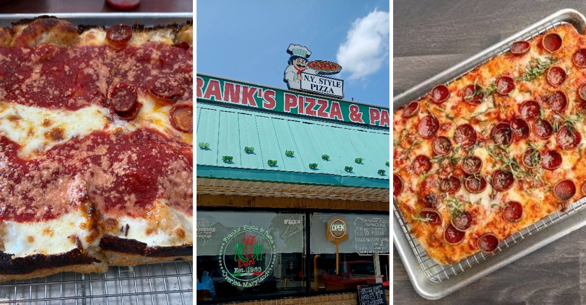 Seven Maryland Pizza Joints Where The Square Slices Have A Cult Following