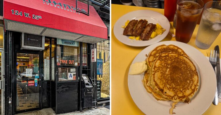 This Beloved New York Lunch Counter Serves Breakfast All Day, And The Pancakes Are A Must