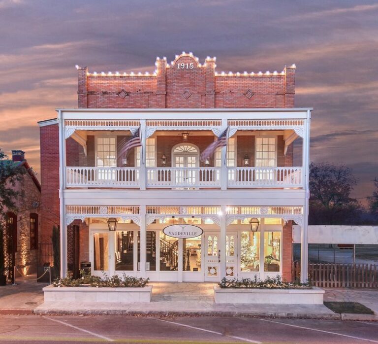 Tucked In The Hill Country, Vaudeville In Fredericksburg Pairs Bistro Lunch With Antiques