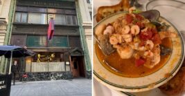 Since 1925, Tadich Grill Has Been Serving San Francisco Cioppino At A Long Wooden Bar