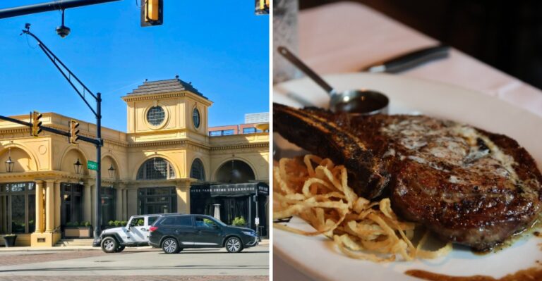Steak Lovers Make The Trip To Hyde Park Prime Steakhouse In Columbus For The Bone-In Ribeye
