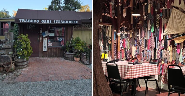 This Old-School California Canyon Steakhouse Has Been A Local Tradition For Mesquite-Grilled Steaks Since 1975