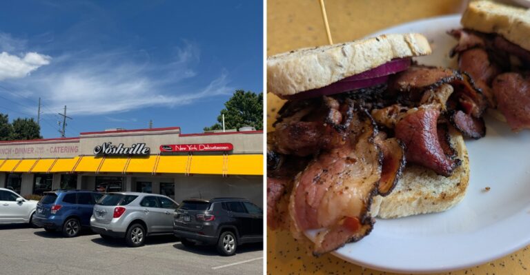 Locals Pack This New York-Style Tennessee Deli For Pastrami Sandwiches And Huge Portions
