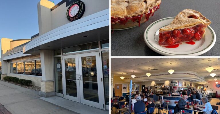 This Retro Diner Next To Middleton, Wisconsin’s Mustard Museum Is Known For Its Pie