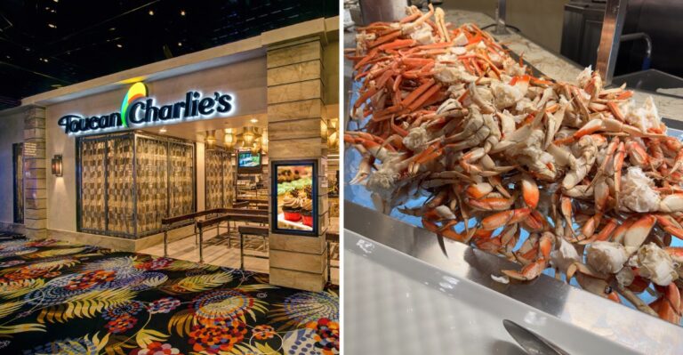 Seafood Lovers Fill Up On Weekend Crab Legs At This Sprawling Casino Buffet In Reno, Nevada