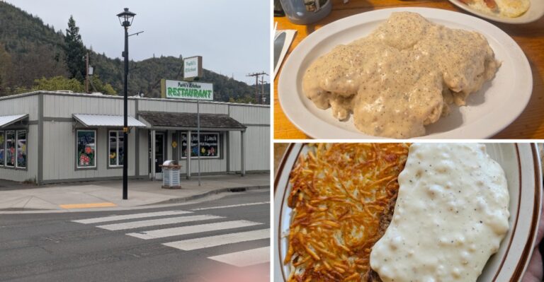 Patti’s Kitchen In Gold Hill, Oregon, Rewards Big Appetites With Scratch-Made Biscuits And Gravy And Chicken-Fried Steak