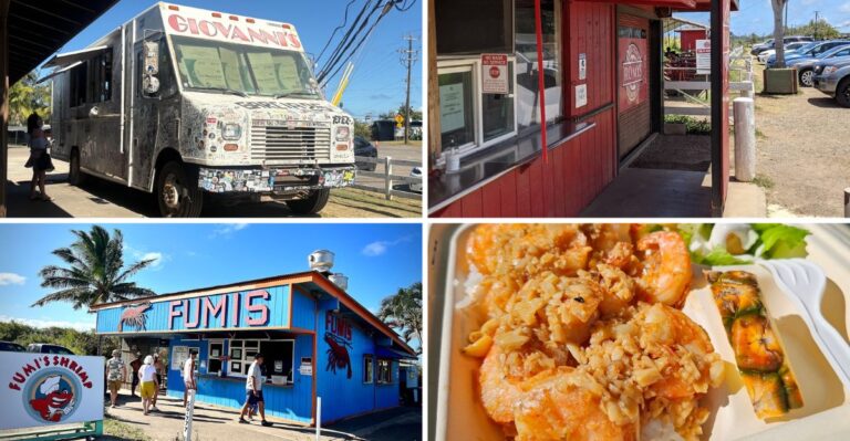 These 8 Hawaii Shrimp Trucks Serve Garlic Butter Shrimp Worth The Drive To The North Shore