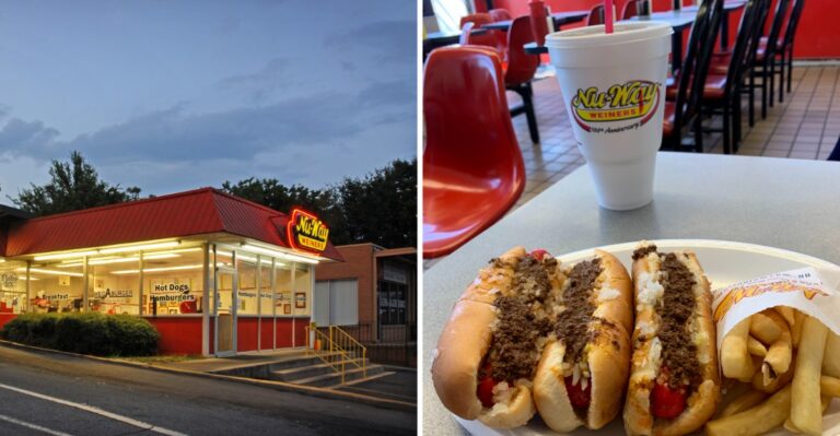 Grab A Booth At Nu-Way Weiners In Macon For Red Hot Dogs Served Since 1916