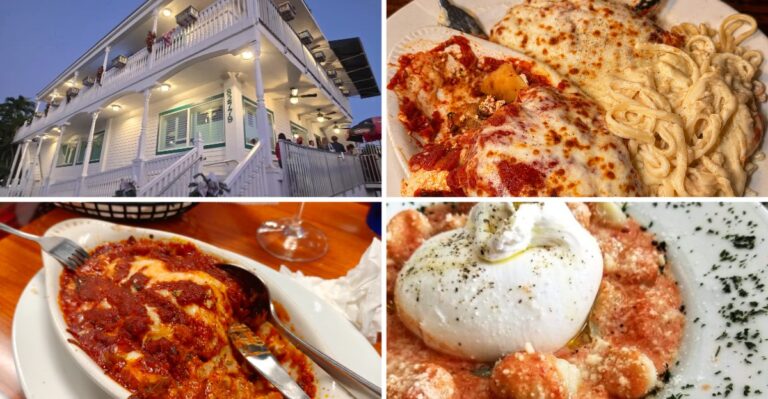 Florida Has 7 Italian Red-Sauce Joints Where The Lasagna Feeds Two And Nobody Rushes You
