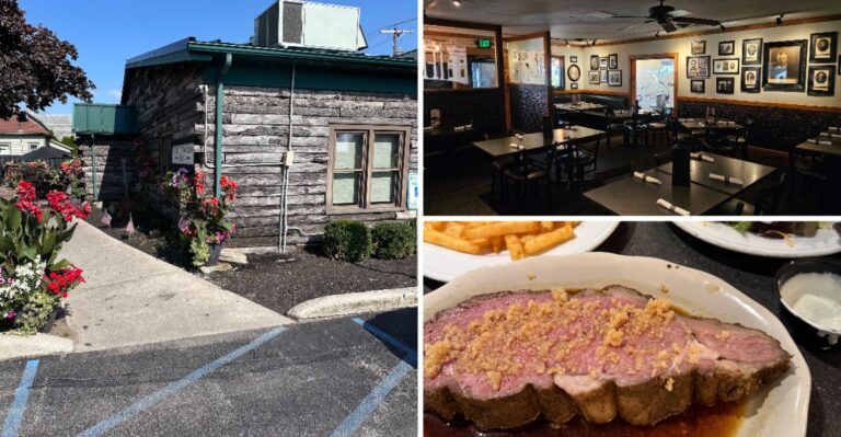 Head To This Storied, Family-Owned Ohio Steakhouse With A Presidential Theme For The Prime Rib