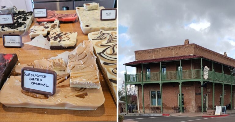 How Did These 6 Arizona Small Towns Become Must-Stop Spots For Homemade Fudge?