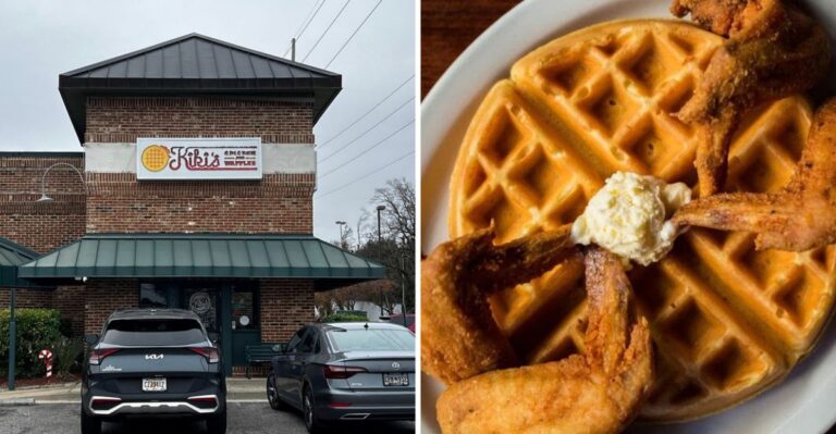 Word Of Mouth Keeps Sending Columbia, South Carolina Diners To This Chicken And Waffles Spot