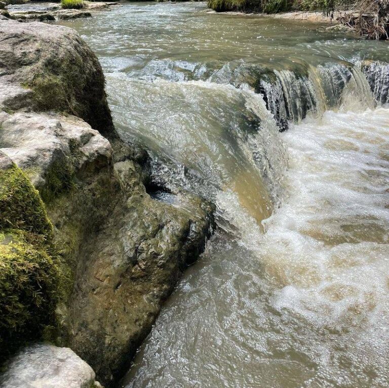 This Louisiana Waterfall Spills Over Rocky Ledges Deep in the Wooded Hills of Kisatchie Country