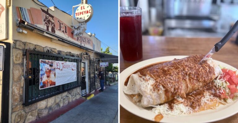 Since 1955, Diners Have Lined Up For The Massive Hollenbeck Burrito At This Beloved Los Angeles, California Mexican Spot