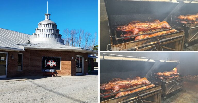 Skylight Inn In Ayden Has Been Chopping Whole Hogs Over Wood Since 1947