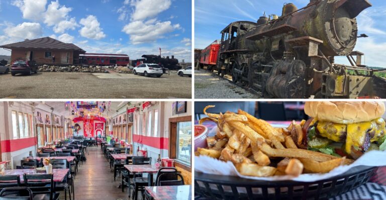 This Vintage Ohio Rail Car Diner Turns Back The Clock With Fresh-Cut Fries And Handmade Burgers