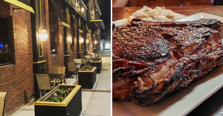 Massachusetts Steak Lovers Make The Trip To This Throwback Cambridge Chophouse, Open Since 1938, For The Prime Rib