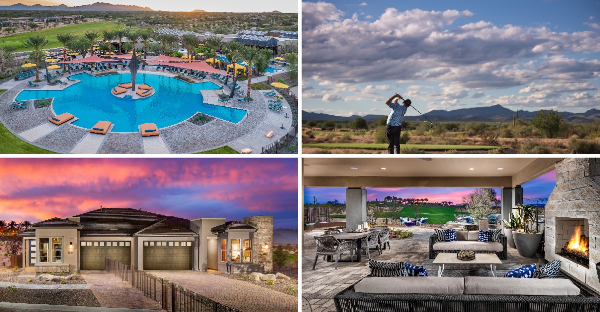 This Arizona Desert Community Is Where Retirees Are Buying New Homes With Colorful Sunset Views