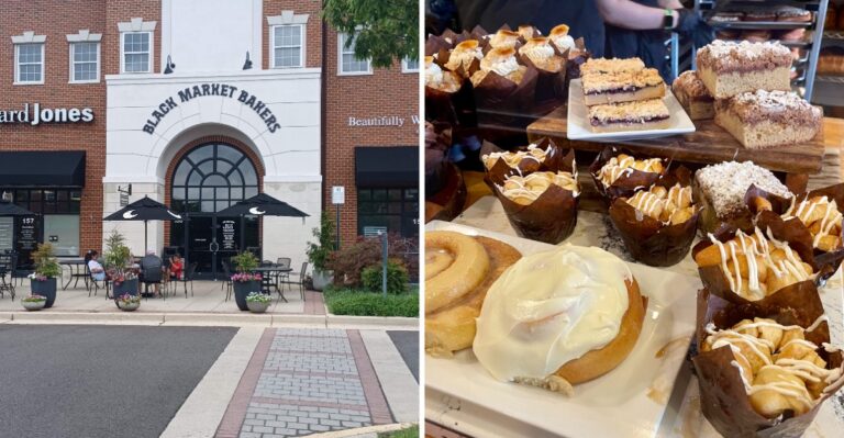 Fans Line Up Out The Door At This Edgewater, Maryland Bakery For Cinnamon Buns Bigger Than Your Hand