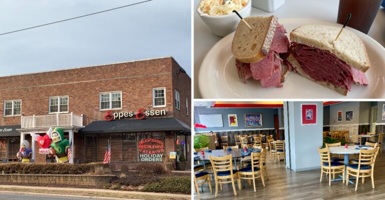 Overstuffed Pastrami Sandwiches Are The Draw At This Diner-Style Jewish Deli In New Jersey