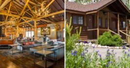 Deep In The Rockies, This Grand Lake Lodge Serves Comfort Food With A Fireplace View