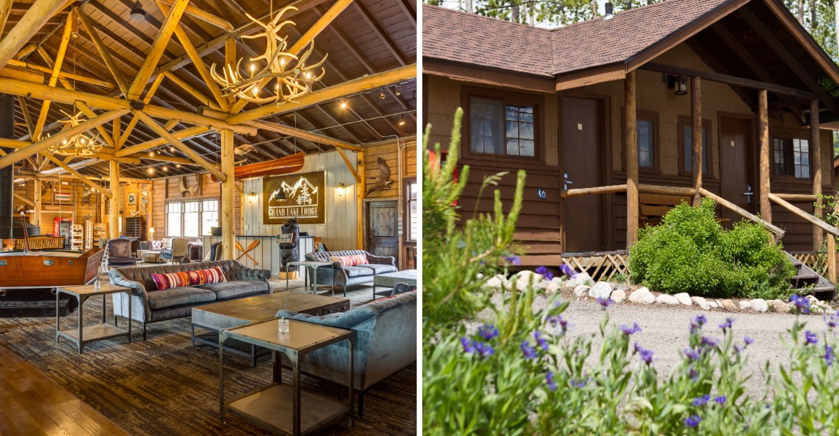 Deep In The Rockies, This Grand Lake Lodge Serves Comfort Food With A Fireplace View