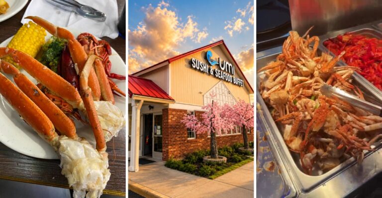 Steamed Or Cold, Snow Crab Legs Fill The Plates At This New Jersey Buffet Near Atlantic City