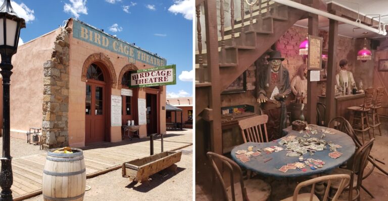 Halloween Week Is Better Spent Touring The Bird Cage Theatre In Tombstone, Bullet Holes And All