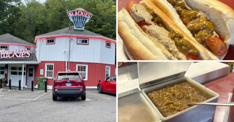 Blackie’s In Cheshire Has Served Hot Dogs With Its Famous Pepper Relish Since 1928