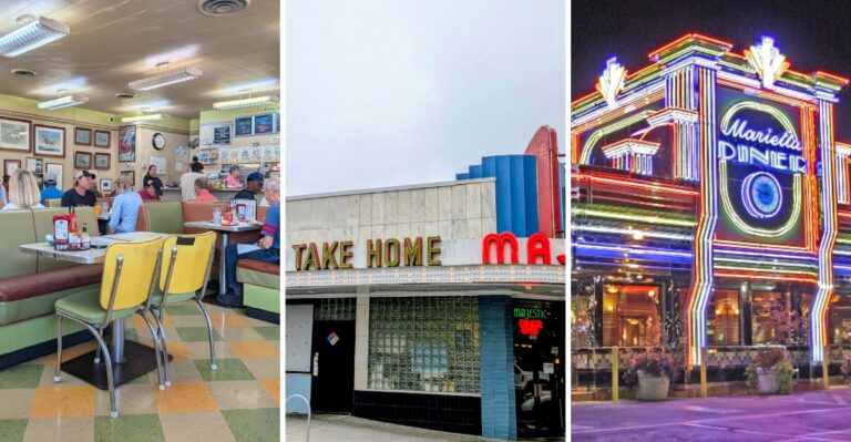 Road-Trippers Crossing Georgia Should Plan Stops At These 8 Decades-Old Roadside Diners