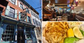 Diners Ask For Extra Bread Chips To Finish The Crab Dip At This Baltimore, Maryland Tavern