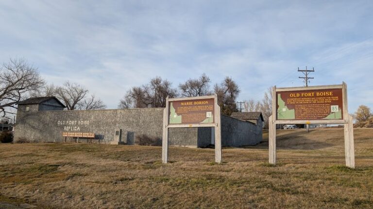 This Idaho Frontier Fort Is A Replica You Can Walk Through For A Real Pioneer History Lesson