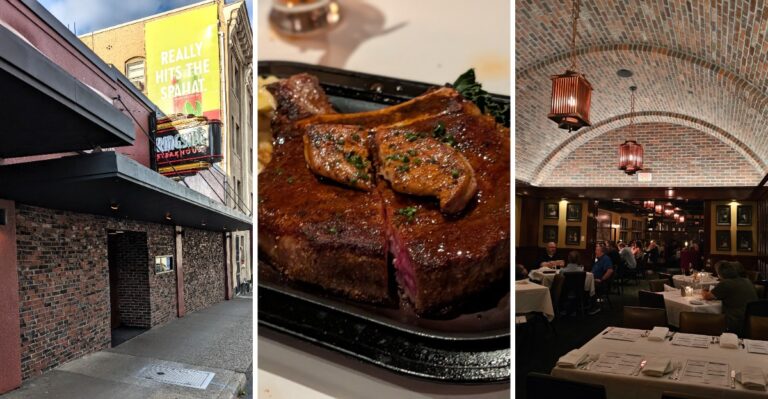 Tuxedoed Servers And Dry-Aged Strip Make This Old-School Portland Steakhouse Worth The Trip For Oregon Steak Lovers