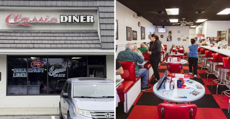Old-School Short-Order Cooks Make Grits And Home Fries Right Out Front At This Retro Virginia Diner