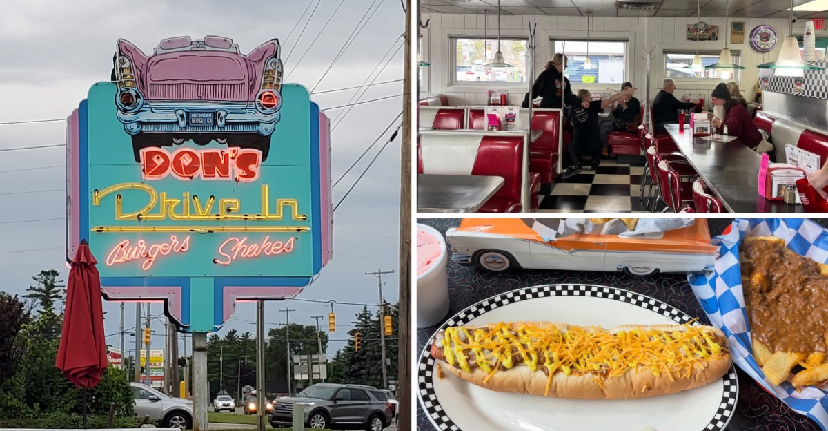 This 1958 Michigan Drive-In Still Slings Coney Dogs And Thick Shakes Like It’s Another Era