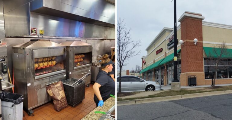 Charcoal-Roasted Pollo a la Brasa Draws Crowds at This Peruvian Chicken Spot in Laurel, Maryland