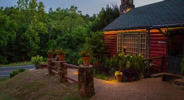 Arkansas Steak Lovers Make the Trip to This 1864 Log Cabin Near Eureka Springs for Prime Rib and Old-World Charm