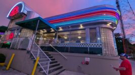 Neon Glows Late Into The Night At The Towson Diner, A Student And Local Favorite For Decades