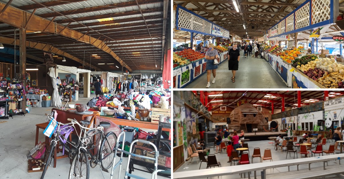 Hundreds Of Vendors Pack The Sprawling Flea Market In Auburndale Every Weekend