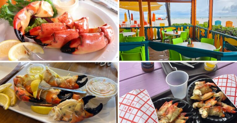 Seafood Lovers Should Know These 7 Florida Stone Crab Shacks Open For The Season Now